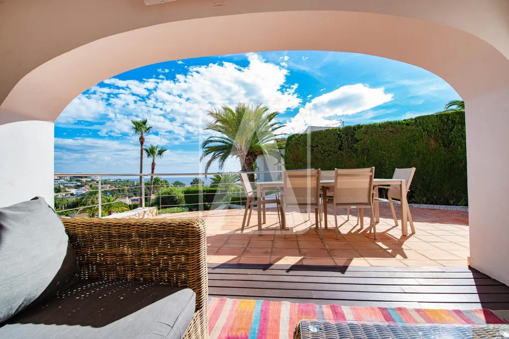 Terrasse - Mediterranean Villa with Sea Views in Benissa