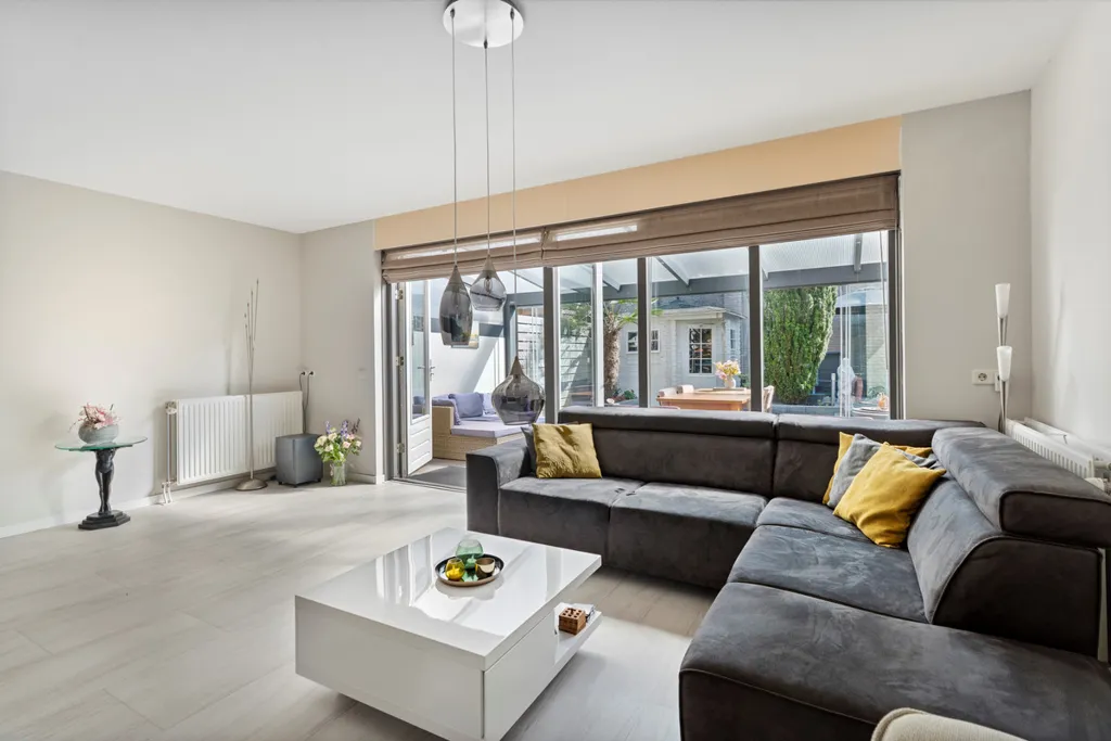 Séjour - Semi-detached House with Garden in Almere