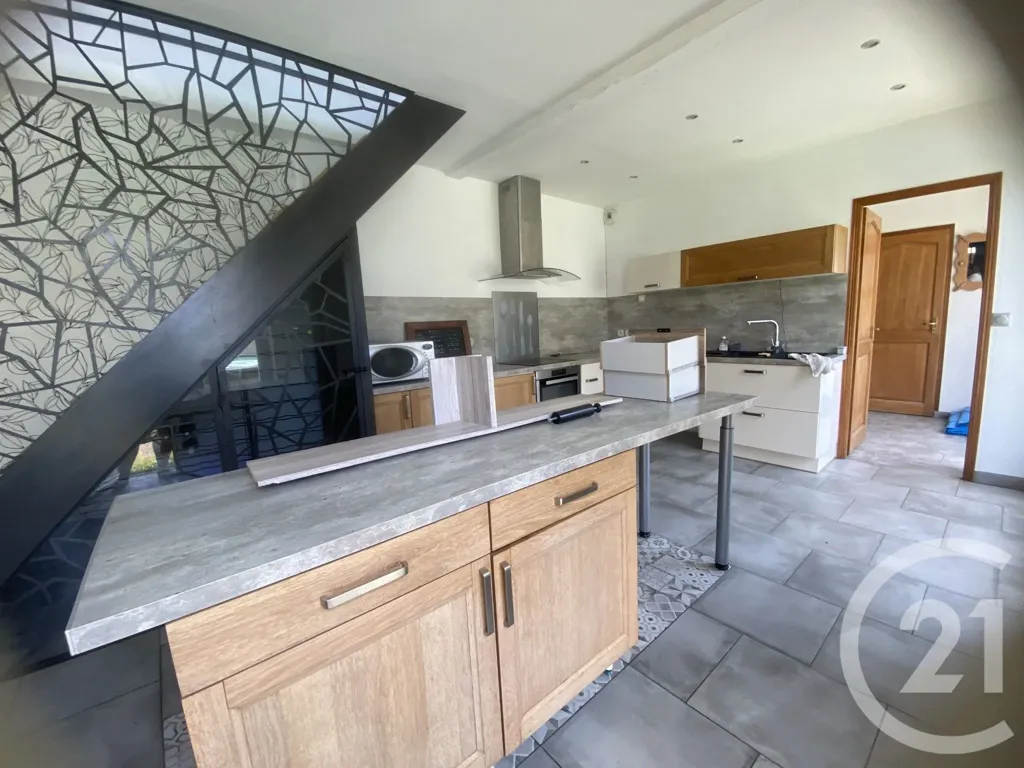 Cucina - Renovated House with Pool in Bougligny