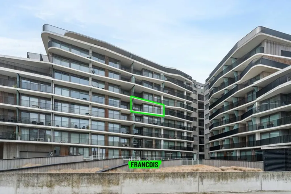 Vue aérienne - Appartement Moderne avec Vue Panoramique à Mariakerke