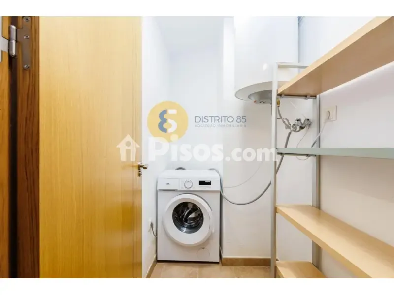 Pesuköök - Modern Flat with Garden View in O Rosal