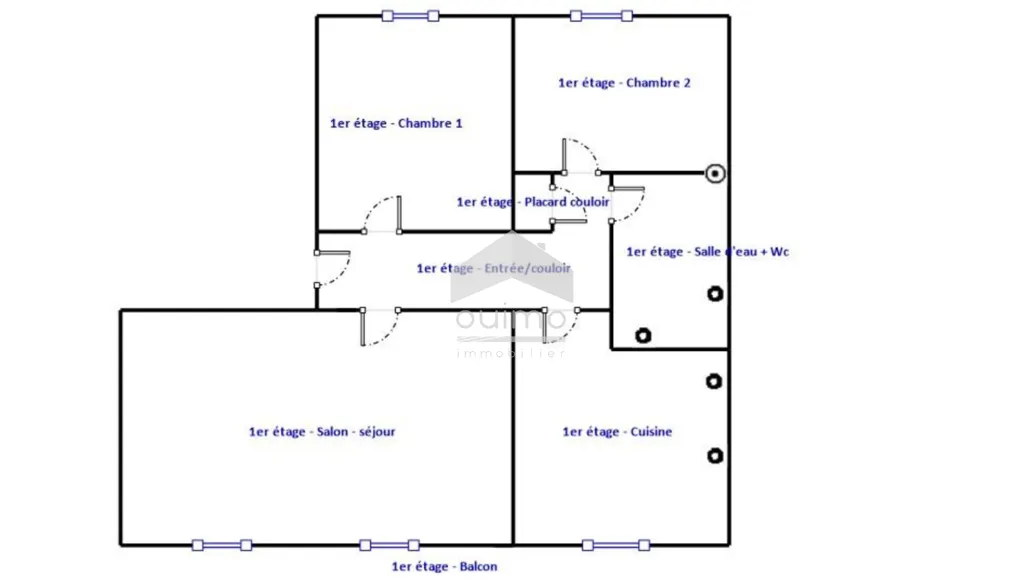 Plaan - Duplex Apartments with Mountain View in Vals-les-Bains