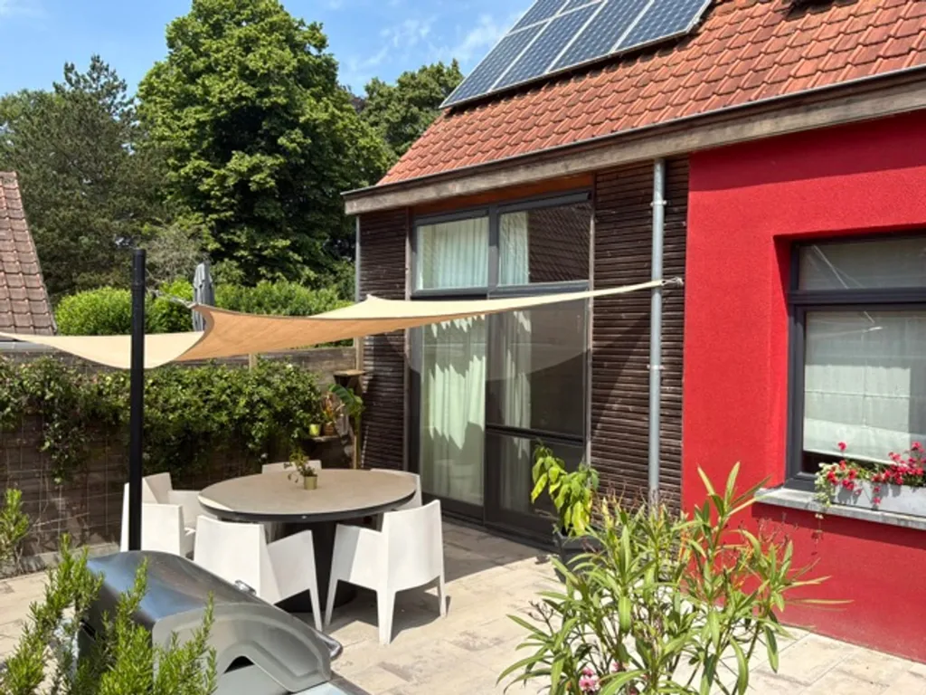 Terrasse - Maison avec Terrasses et Jardin à Zwijnaarde