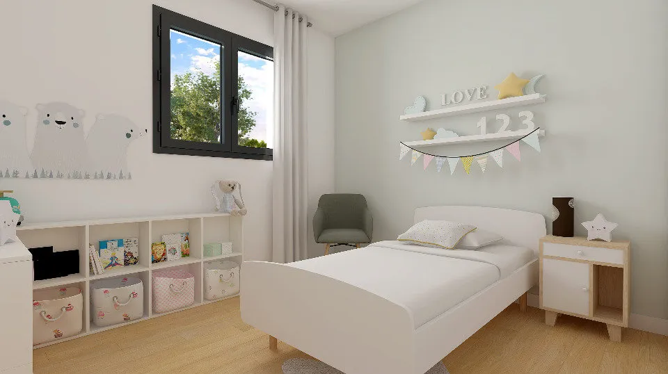 Chambres - Terrain à Bâtir avec Vue Sud à Vacqueyras