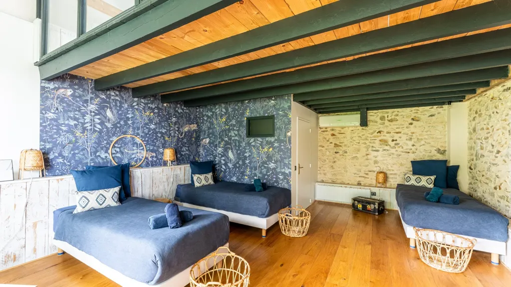 Bedrooms - Renaissance Mill with Equestrian Facilities near Paris