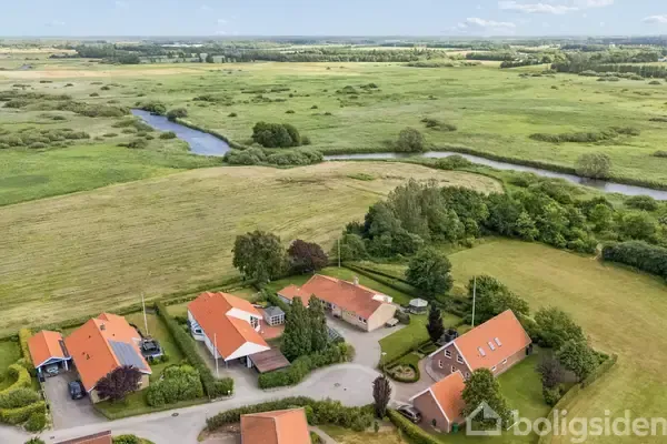 Õhuvaade - Villa with Garden View in Ribe