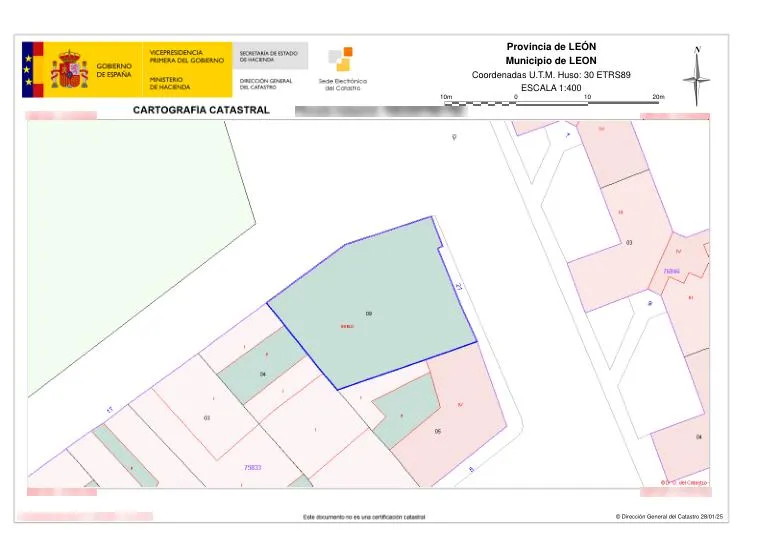 Residential Plot with Development Potential in León