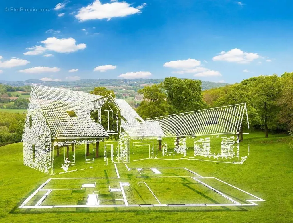 Plot for Future House with Mountain View