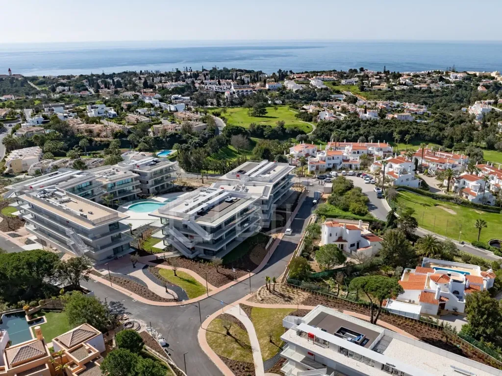 Aerial - Luxury Apartment with Beach Proximity in Lagoa