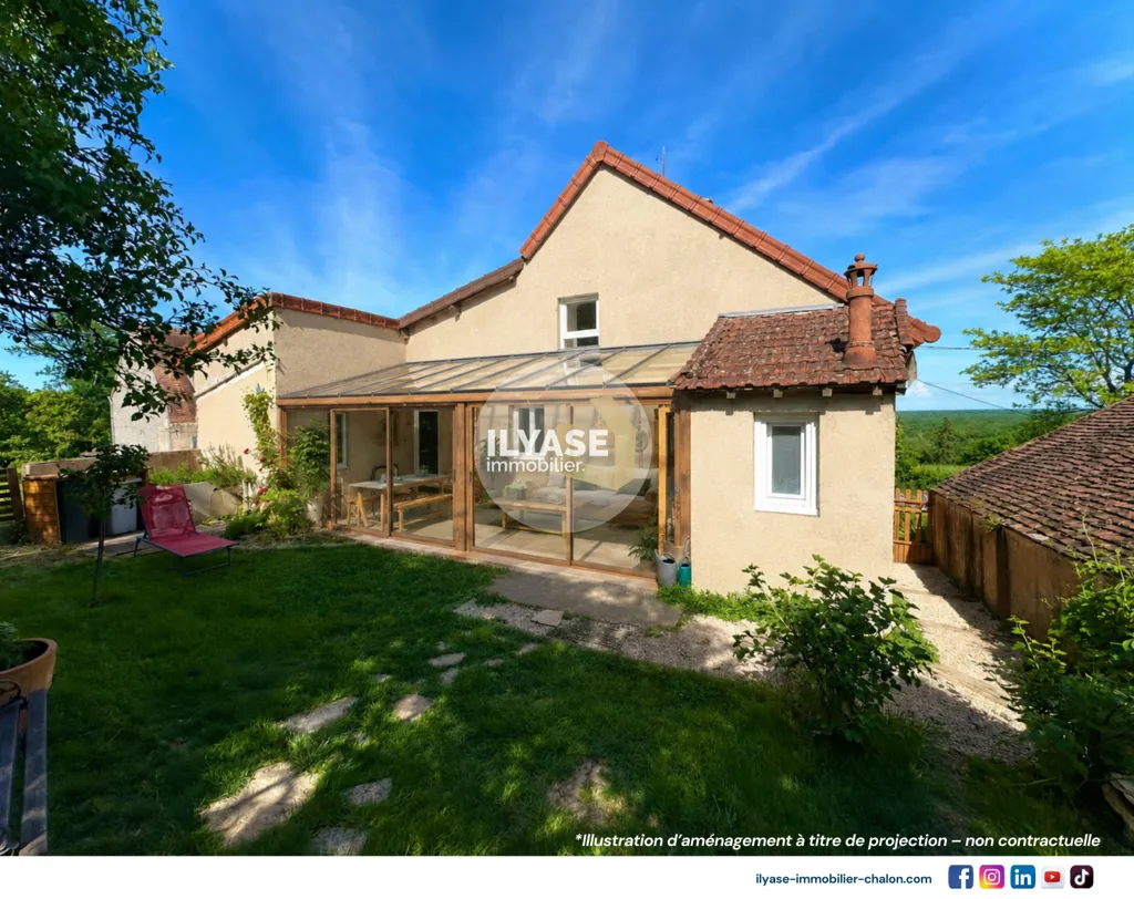 Aed - Charming House with Garden in Jully-lès-Buxy
