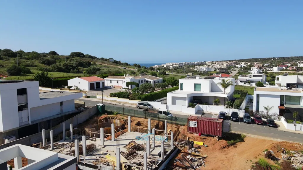 Õhuvaade - Contemporary Villa with Pool near Porto do Mos
