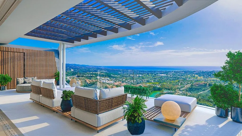 Terrasse - Luxury Penthouse with Solarium in Benahavís