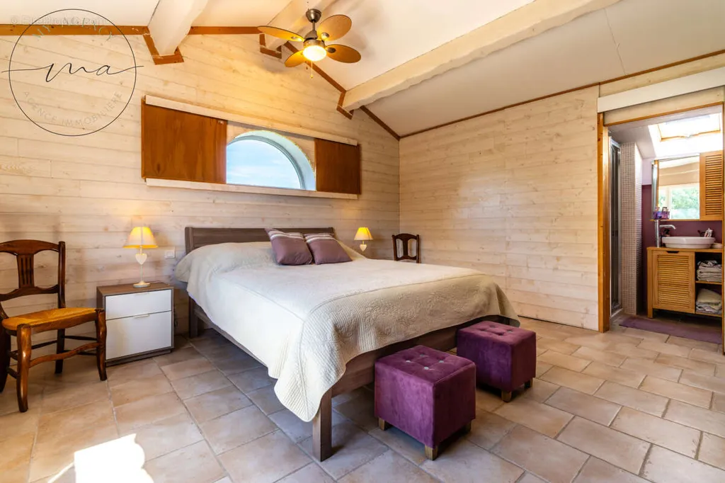 Camere da letto - Provençal Style House with Pool in Lignan-sur-Orb