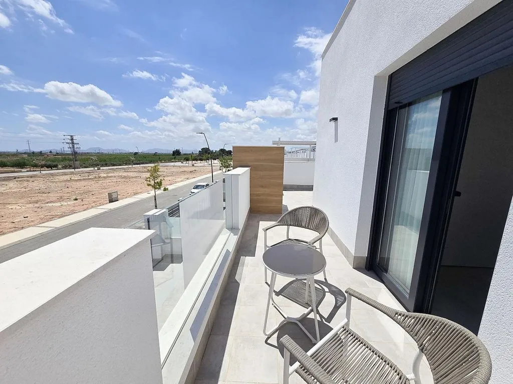 Balcon - Chalet with Pool and Terrace in Roldán