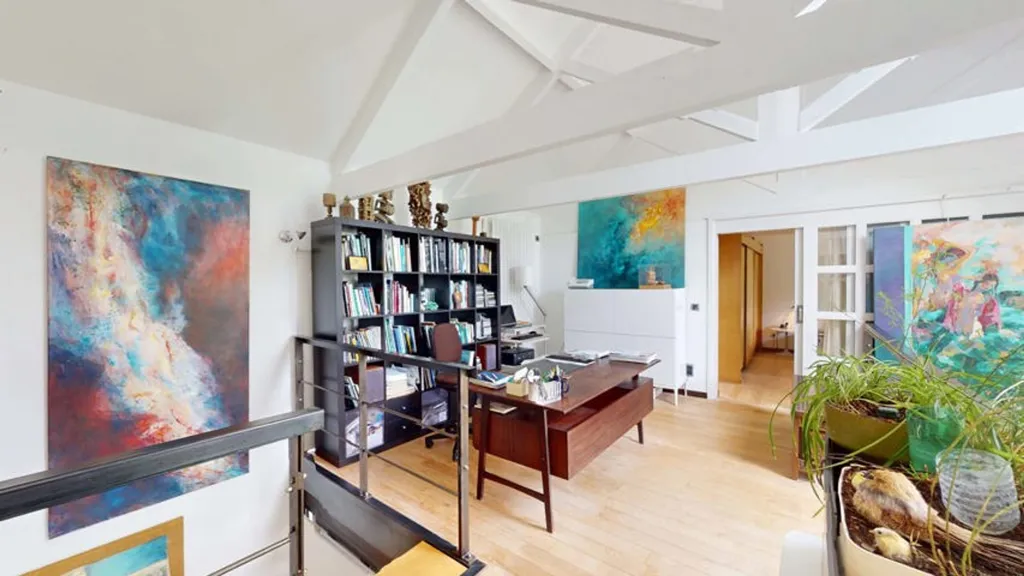 Living Room - Renovated Villa with Pool near Lasne Centre