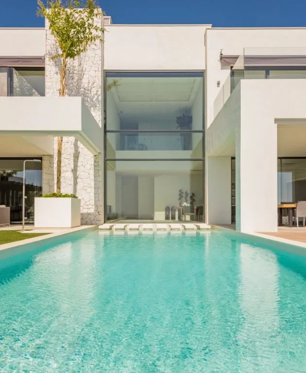 Piscine - Luxury Villa with Sea View in Benahavís