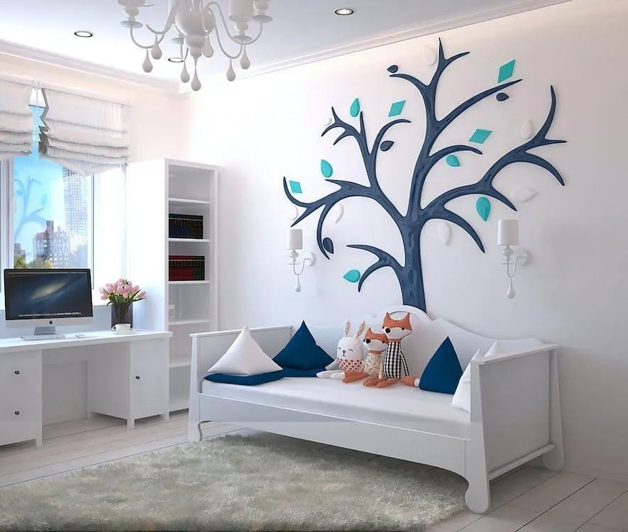 Bedrooms - Modern Villa with Garden in Poggio Imperiale, Florence