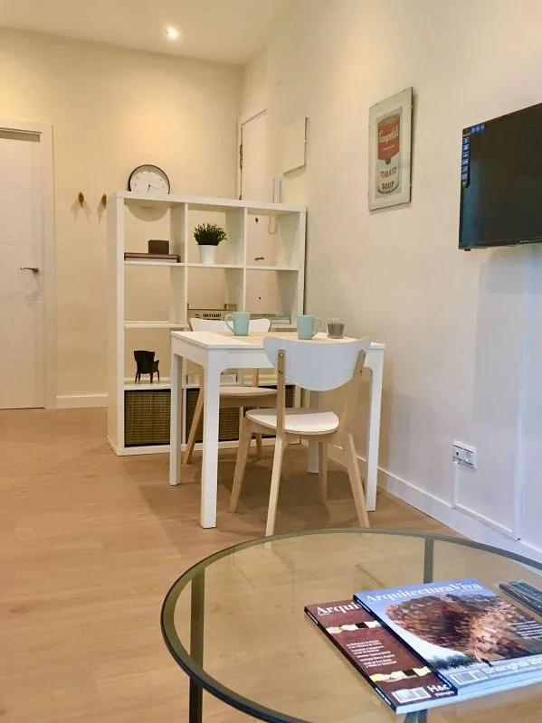 Séjour - Modernised Flat with Air Conditioning in Bellas Vistas