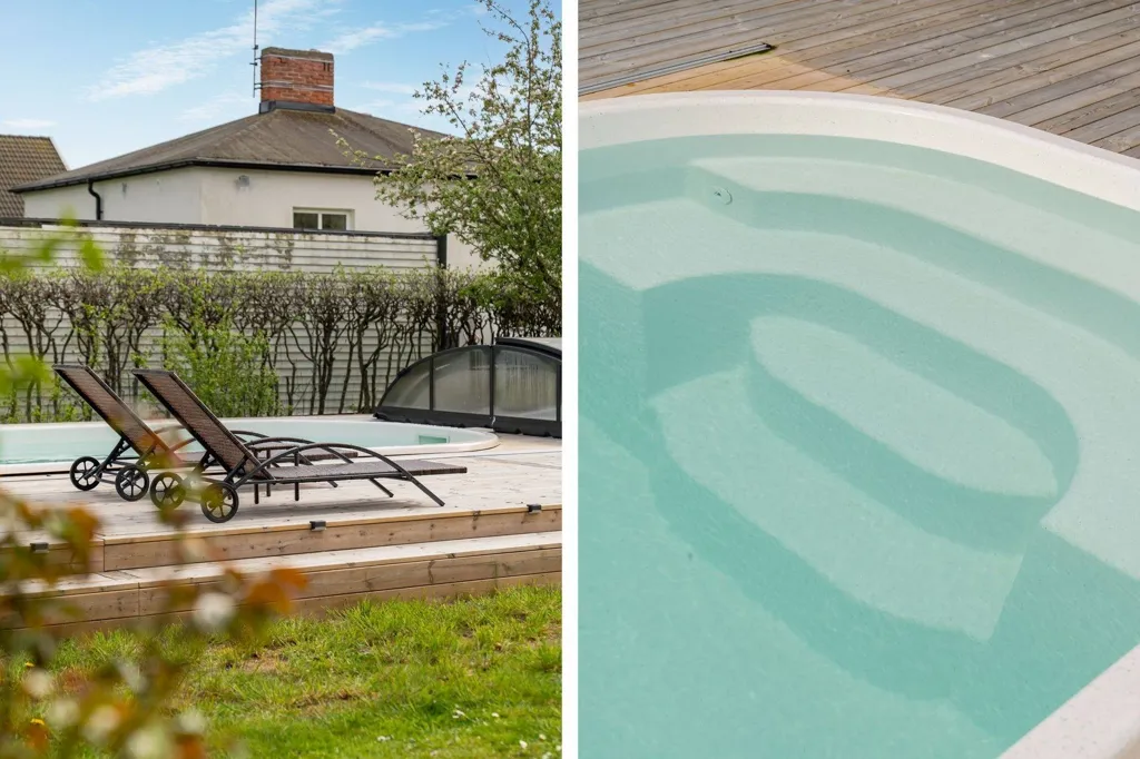Piscine - Funkis Villa with Pool in Kävlinge