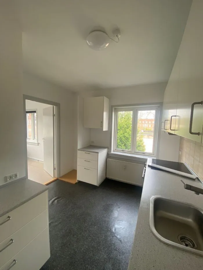 Cuisine - Renovated Flat with Balcony in Middelfart