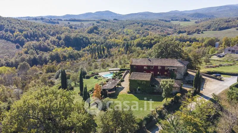 Vue aérienne - Villa with Pools in Chiusdino, Tuscany