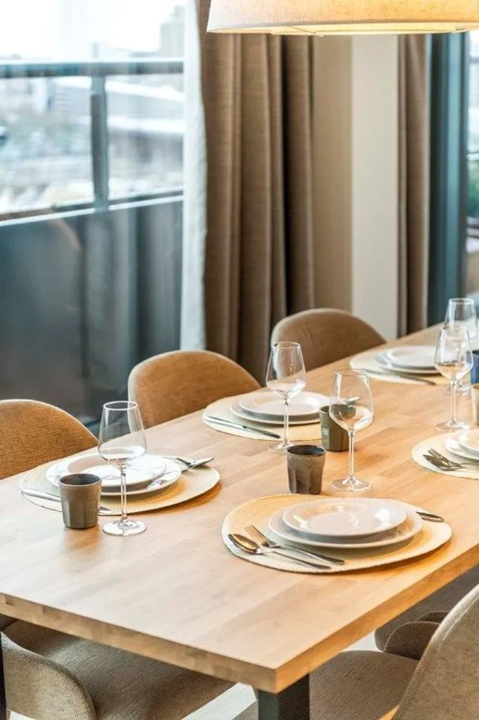 Söögituba - Penthouse with City View in Rotterdam