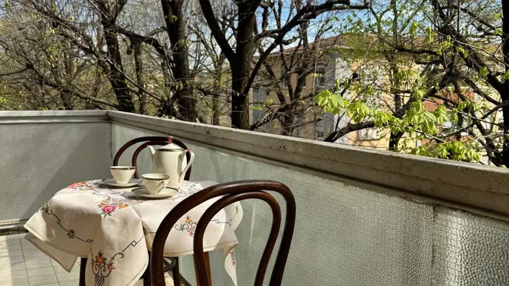 Balcon - Apartment with Balcony in Piacenza