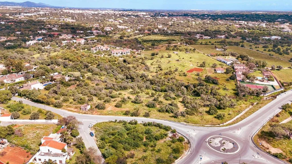 Vue aérienne - Development Plot in Loulé, Algarve