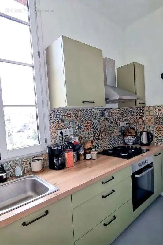 Cucina - Charming T3 with Balcony in Pau Centre