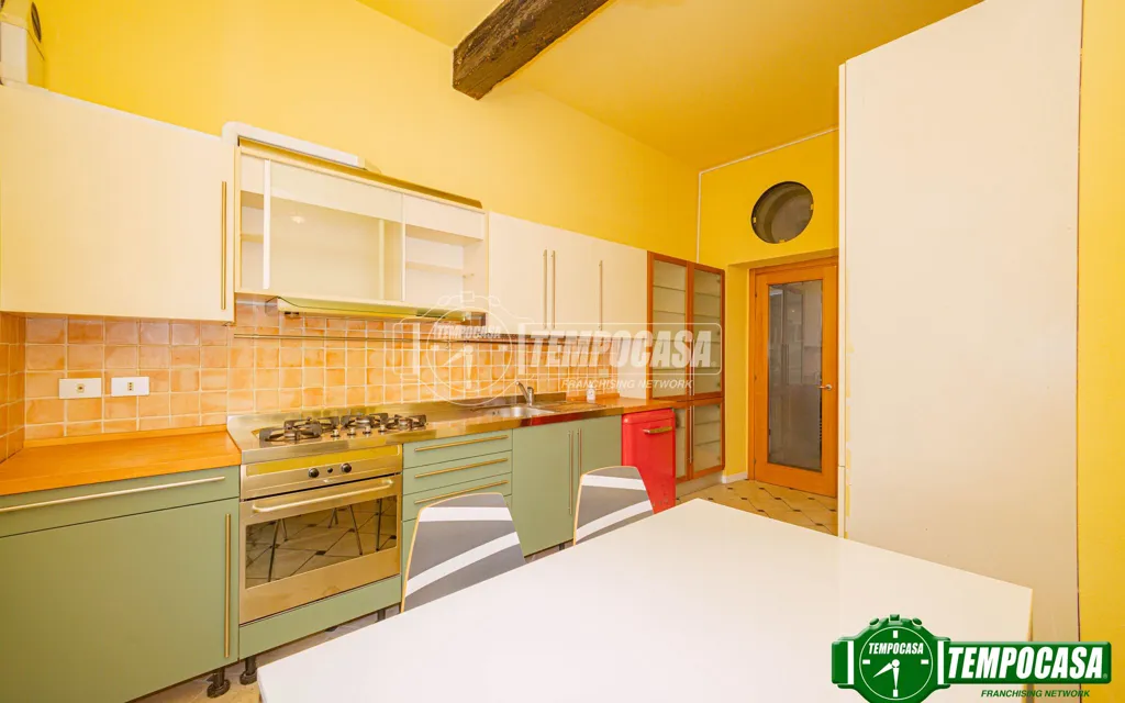Cuisine - Rustic-Style Apartment in Pavia's Historic Centre