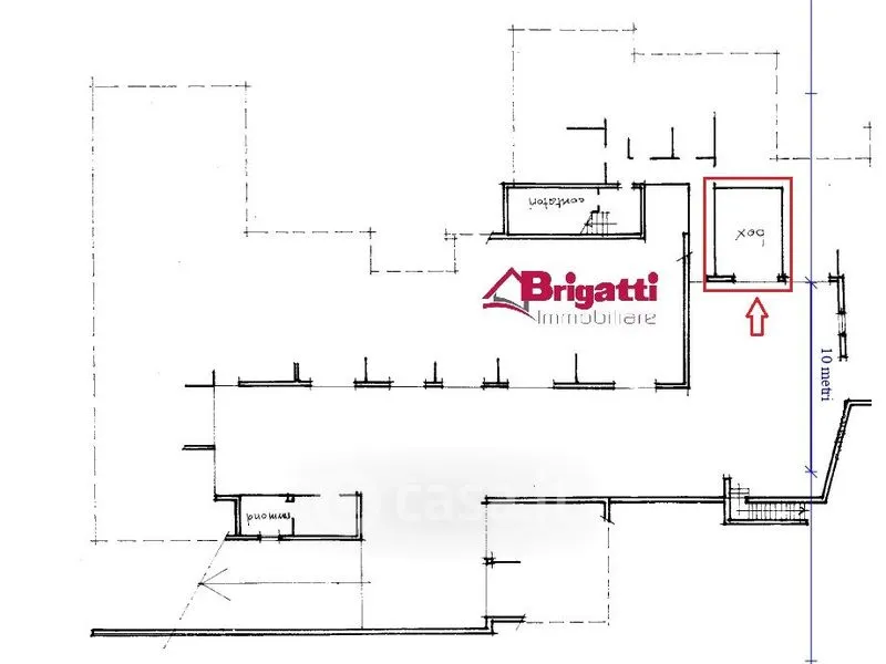 Planimetria - Trilocale with Terrace in Seriate