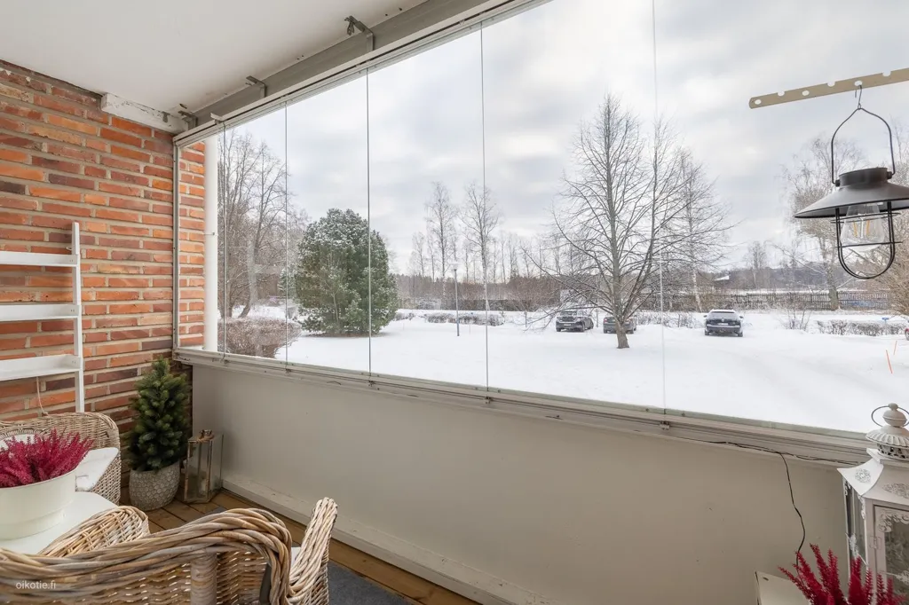 Balcony - Fully Renovated Flat with Balconies in Vaasa