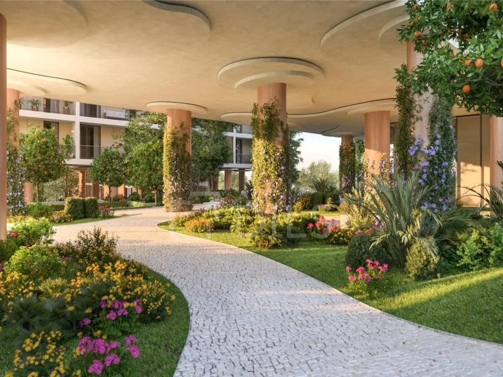 Giardino - Luxury 3-Bedroom Flat with Balcony in Carnaxide