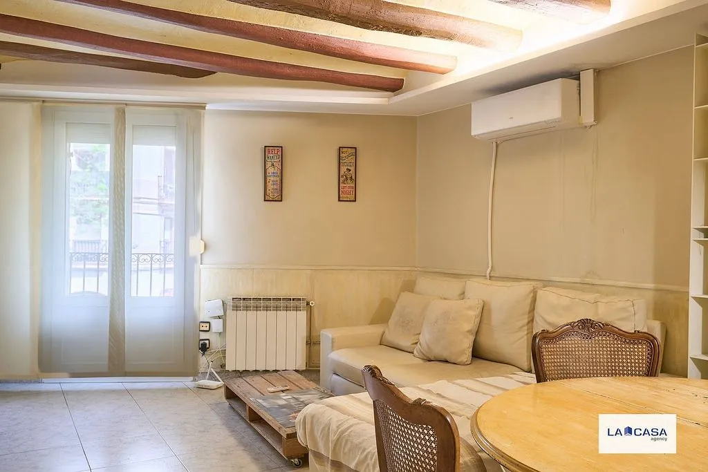 Séjour - Apartment with Terrace in Creu Coberta