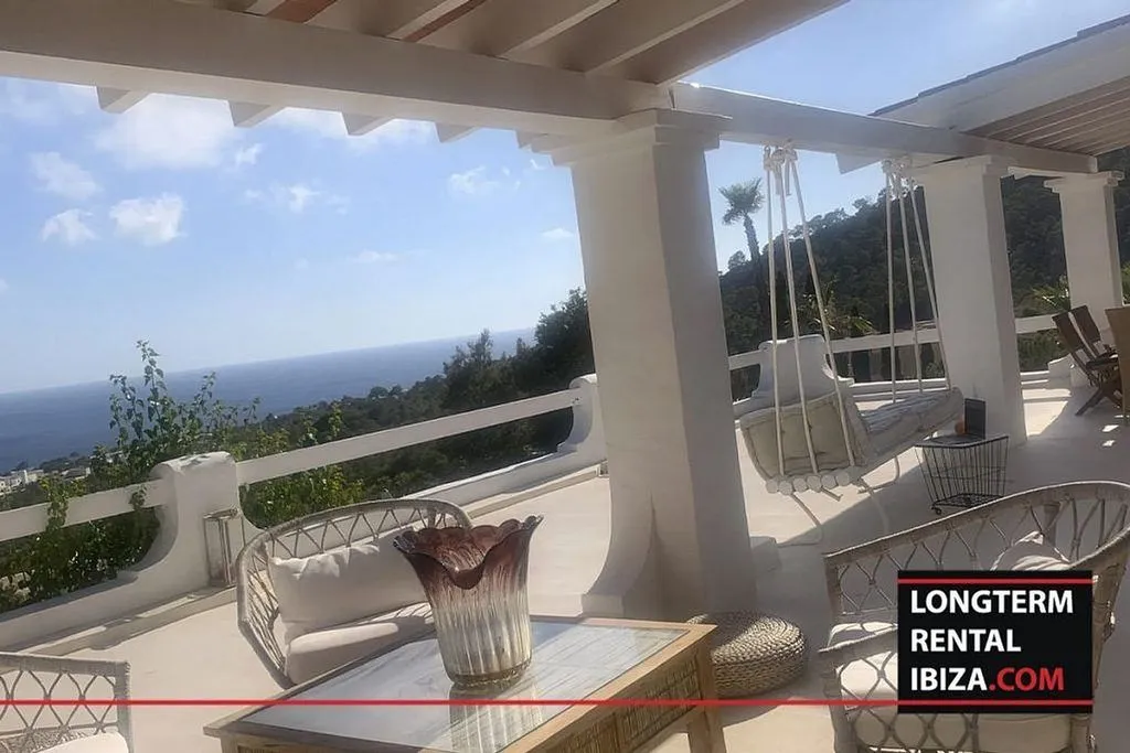 Terrasse - Chalet with Pool and Sea View in Cala Vedella