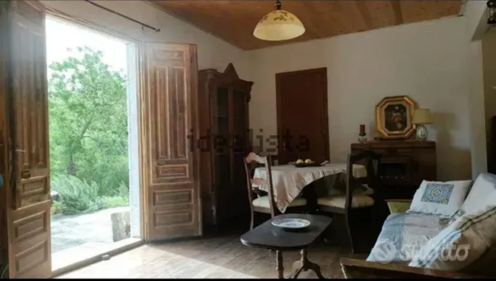 Séjour - Rustic Casale with Panoramic Terrace near Cefalù