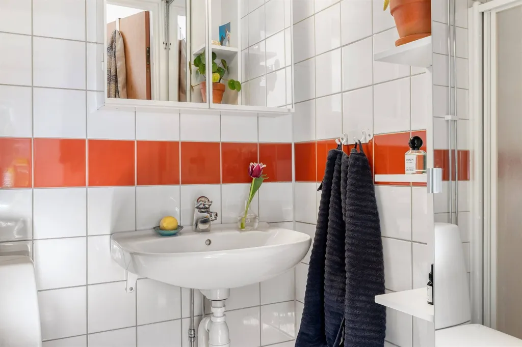 Bagni - Efficient Flat with Loft Potential in Blackeberg