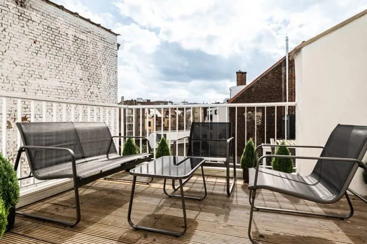 Terrass - Apartment in Central Brussels