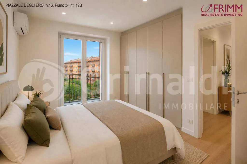 Camere da letto - Modern Bungalow with Balcony in Rome
