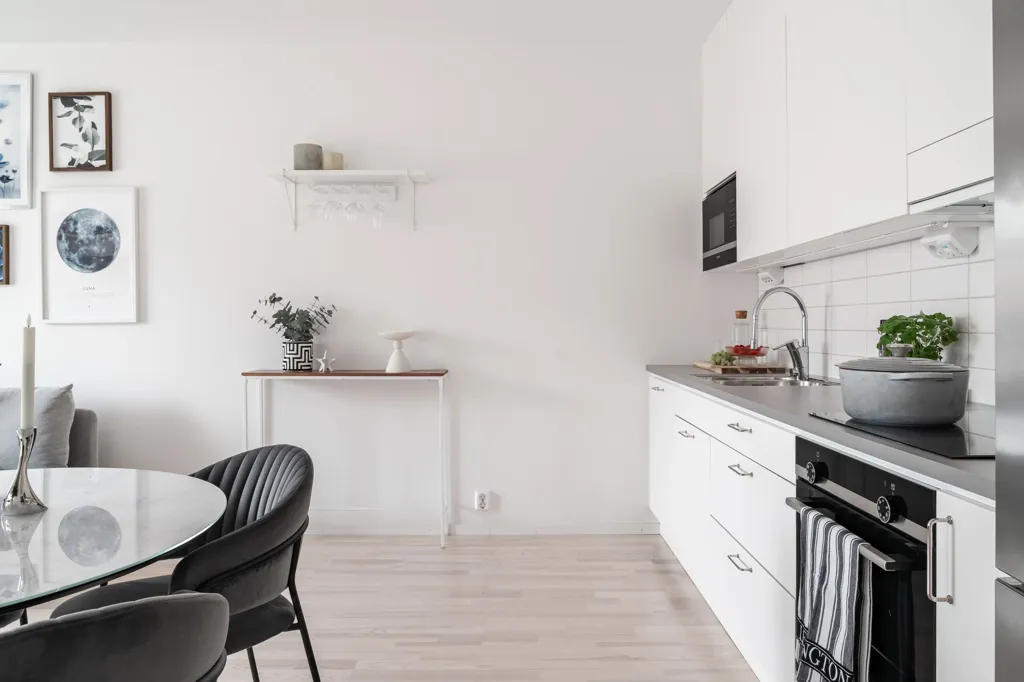 Sala da pranzo - Modern Flat with Balcony in Västra Hamnen