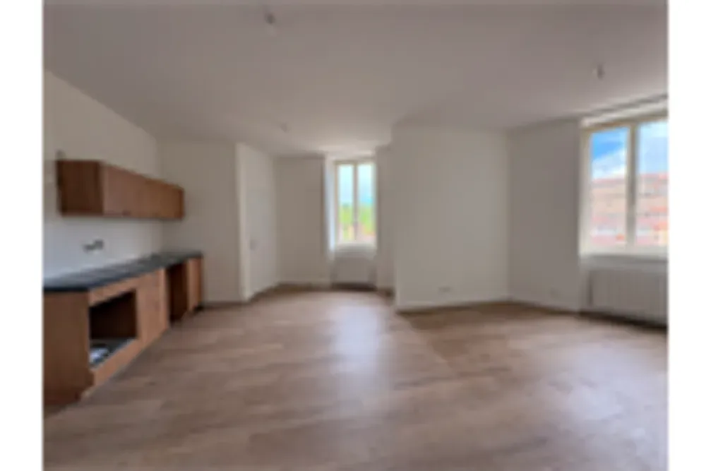 Séjour - Appartement rénové avec séjour spacieux à l'Arbresle