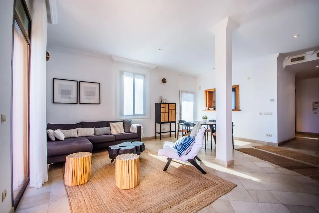 Séjour - Beachfront Penthouse with Jacuzzi in Estepona