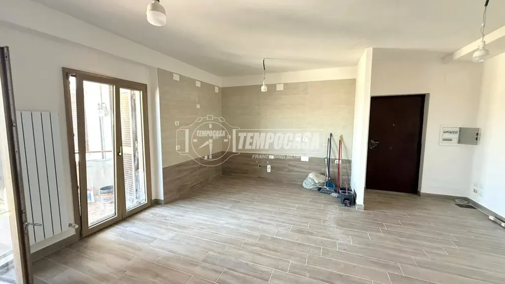 Séjour - Rustic-Style Apartment with Terrace in Quarto