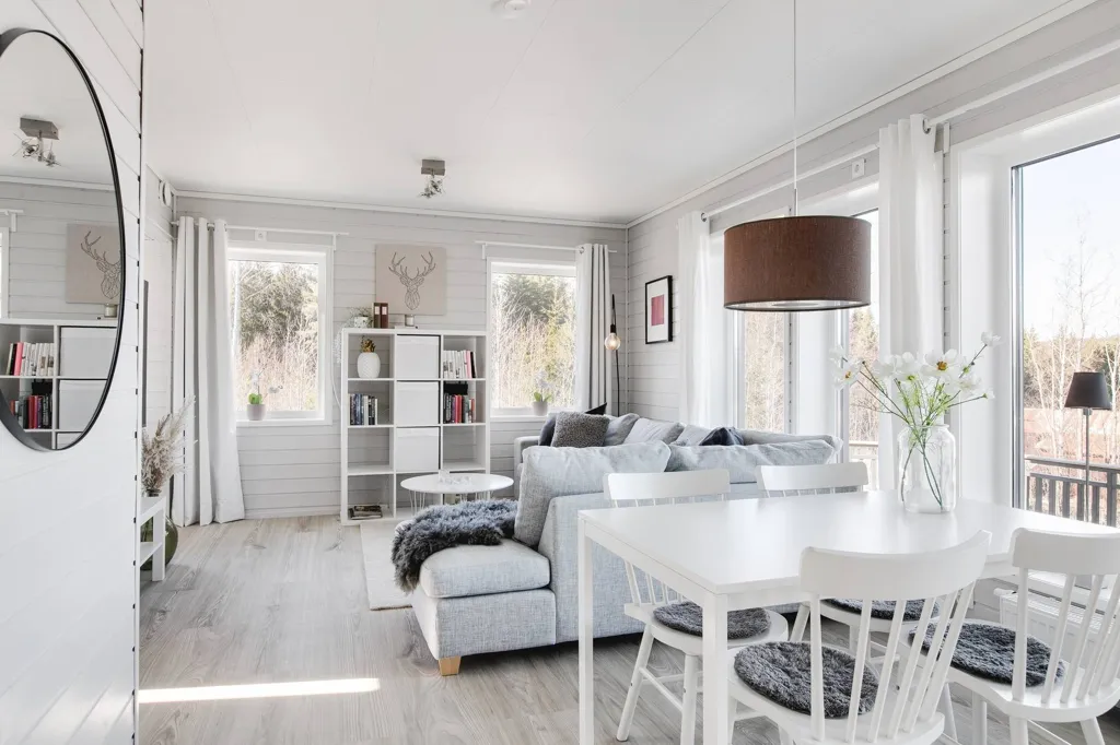 Sala da pranzo - Apartment with Ski Access in Kungsberget