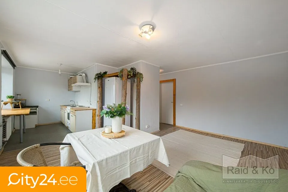 Dining Room - Spacious 4-Bedroom Apartment with Forest View in Ruumu