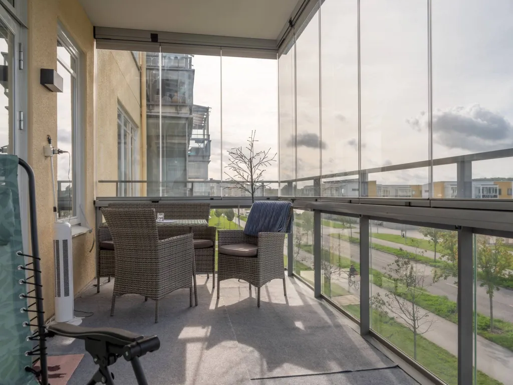 Balcon - Modern Studio Flat with Balcony in Gotland