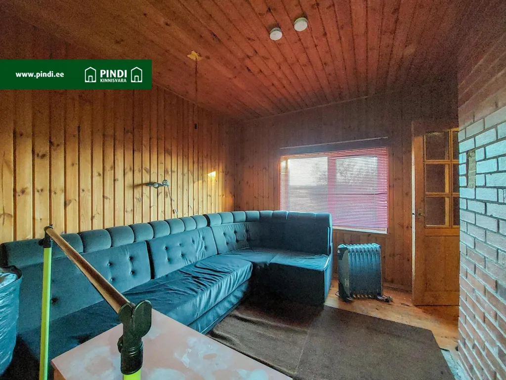 Living Room - Cottage with Sauna in Pühajõe, Jõhvi