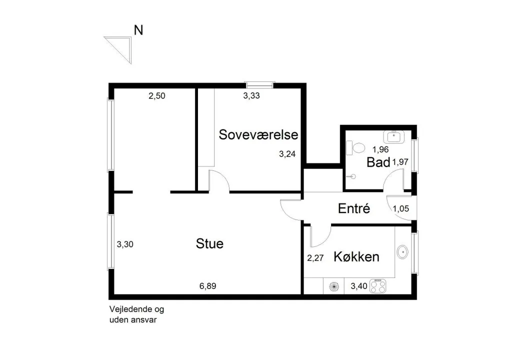 Plaan - Spacious Apartment with Free Parking in Højbjerg