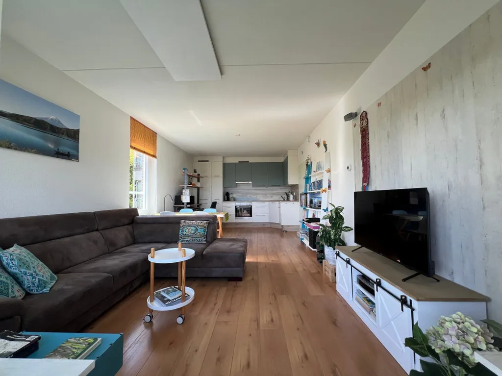 Séjour - Modernised 2-Bedroom Flat with Panoramic View in Vaals