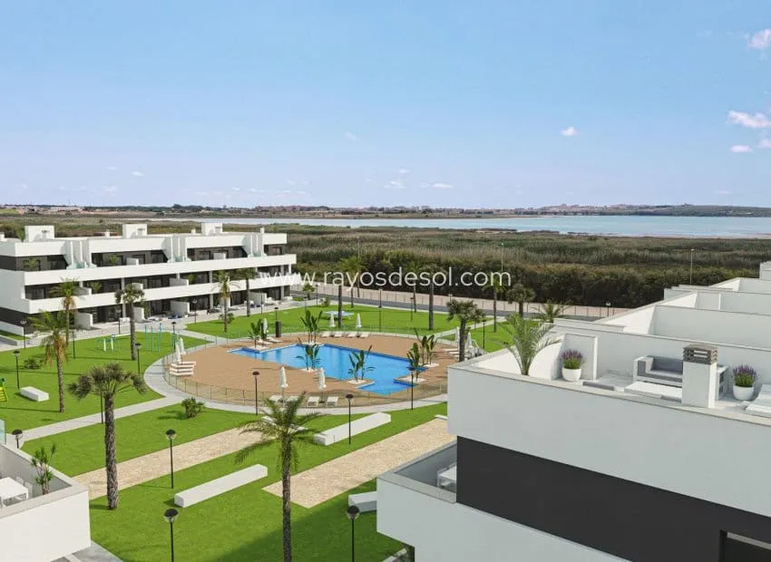 Aed - New Build Apartment with Lagoon Views in El Raso